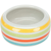 Trixie csíkos kerámia tál nyulaknak (500 ml / ø 16 cm)