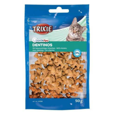  Trixie Denta Fun Dentinos – jutalomfalat (fogtisztítós) macskák részére 50g jutalomfalat macskáknak