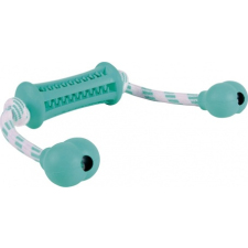 Trixie Denta Fun gumirúd két oldalán kötéllel (9 cm) játék kutyáknak