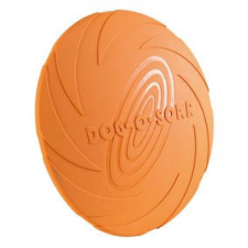 Trixie Dog Disc | Natúr gumi játék (frizbi) kutyák részére - 22 cm játék kutyáknak
