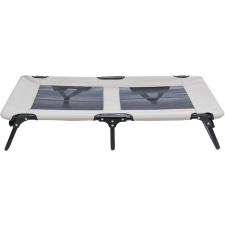 Trixie Dog Lounger | Szögletes fekhely (szürke/fekete) kutyák részére - 79x19x50 cm szállítóbox, fekhely kutyáknak