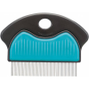 Trixie Flea and Dust Comb - Bolha és tetű fésű, műanyag, gumírozott résszel (7cm)