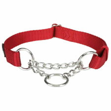 Trixie Fojtó Új Prémium M-L 35–50 cm/20mm piros nyakörv, póráz, hám kutyáknak
