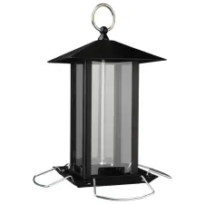 Trixie Food Dispenser | Kültéri madáretető (fekete) - 1000 ml / 20 cm madárfelszerelés