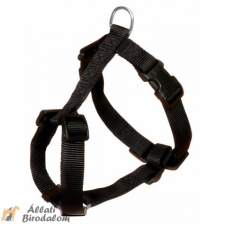 Trixie Hám Classic M-L 50-75cm/20mm fekete nyakörv, póráz, hám kutyáknak