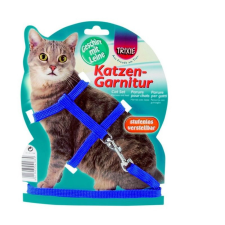  Trixie Hám És Póráz Macskának 22-42cm/10mm 1,25m nyakörv, póráz, hám macskáknak