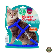 Trixie Hám És Póráz Macskának 22-42cm/10mm 1,25m nyakörv, póráz, hám macskáknak