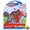 Trixie Hám És Póráz Macskának Szövet Fényvisszaverős 27-45cm/10mm 1,3m
