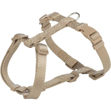 Trixie Hám-H Premium M-L: 52-75cm/20 mm, Homok nyakörv, póráz, hám kutyáknak
