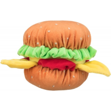 Trixie hamburgert formáló plüss játék 13 cm játék kutyáknak