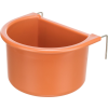 Trixie Hanging Bowl with Wire Holder | Műanyag etető (többféle színben) madarak részére - 400 ml / 8x11 cm