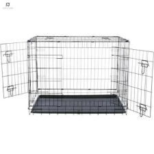  Trixie Home Kennel – szobakennel (horganyzott fém,fekete) kutyák részére (78x62x55cm) szállítóbox, fekhely kutyáknak