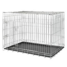 Trixie Home Kennel – szobakennel (horganyzott fém) kutyák részére (78x62x55cm) szállítóbox, fekhely kutyáknak