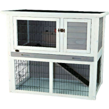 Trixie Hutch for Guinea Pigs - kültéri ház (fehér/szürke) tengerimalacok részére  (104x97x52cm) rágcsáló felszerelés