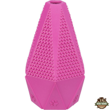 Trixie játék gumi hatszög 12cm, rózsaszín játék kutyáknak