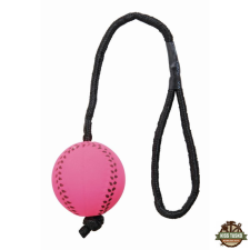 Trixie Játék Gumi Neon Labda Kötéllel 6cm játék kutyáknak