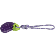 Trixie Játék padlizsán kötéllel 13cm/34cm kutyafelszerelés