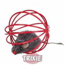 Trixie Játék szőrlabda keretben 6cm macskafelszerelés