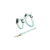 Trixie Junior Harness with Lead - hám és póráz szett (mintás) kölyökmacskák részére (21–33 cm/8 mm, 1.20 m)