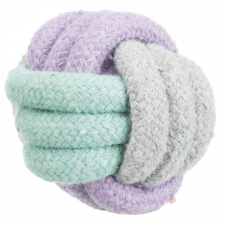 Trixie Junior Rope Ball - játék poliészter/pamutból (labda) kutyák részére (Ø6cm) játék kutyáknak