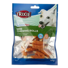 Trixie Jutalomfalat Kutyáknak, Denta Fun, Csirkehússal Bevonva, 6 cm/120 g, 31346 jutalomfalat kutyáknak
