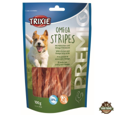 Trixie Jutalomfalat Premio Omega Stripes Csirkés 100gr jutalomfalat kutyáknak