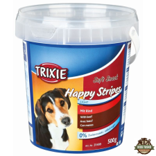 Trixie Jutalomfalat Soft Snack Happy Stripes Vödrös 500gr jutalomfalat kutyáknak