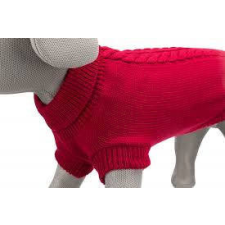 Trixie Kenton Pullover - pulóver (piros) kutyák részére (XS) 24cm kutyaruha