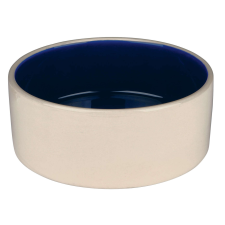 Trixie kerámia kutyatál 1 l/18 cm krém/kék 2451 kutyatál