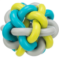 Trixie Knotted Ball | Natúr gumi játék (labda) kutyák részére - 10 cm játék kutyáknak