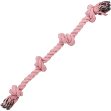  Trixie kötéljáték 4 csomóval 54 cm hosszúságú - Rózsaszín játék kutyáknak