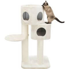 Trixie Lauretta Scratching Post - kaparófa (krém) macskák részére (120cm) macskabútor