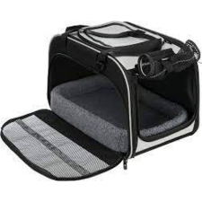 Trixie Living & Transport Bag Valery - szállítótáska (fekete,szürke) kutyák részére (29x31x49cm) szállítóbox, fekhely kutyáknak
