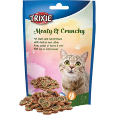 Trixie | Meaty & Crunchy | Jutalomfalat | Csirke, macskamenta - 50 g jutalomfalat macskáknak