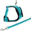 Trixie Mesh Y Harness with leash - Y hám, hálós anyagból pórázzal macskáknak (Haskörméret: 39-60 cm | Póráz hosszúság: 1 m)