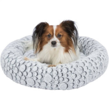 Trixie Mila Bed - kerek, peremes fekhely (fehér/szürke) kutyák részére (Ø60cm) szállítóbox, fekhely kutyáknak