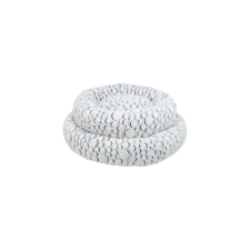 Trixie Mila Bed - kerek, peremes fekhely (fehér/szürke) macskák részére (Ø50cm) szállítóbox, fekhely macskáknak