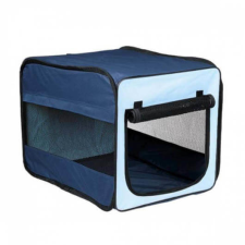 Trixie Mobil Kennel Twister Kék – S szállítóbox, fekhely kutyáknak