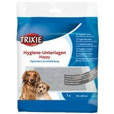 Trixie Nappy hygiene pad with activated carbon (aktív szénnel) - kutyapelenka 40x60cm (7db) kutyafelszerelés