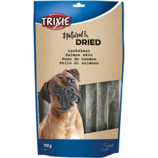 Trixie Natural & Dried Salmon skin - jutalomfalat (lazacbőr) kutyák részére (150g) jutalomfalat kutyáknak