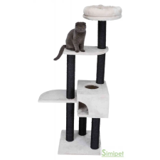 Trixie Nita Scratching Post - macskabútor (fekete, világos szürke) 54x44/147cm macskafelszerelés