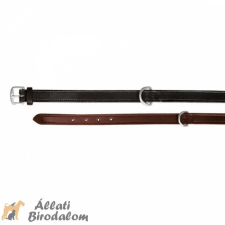Trixie Nyakörv Active bőr Xs-S 27-32cm/14mm fekete nyakörv, póráz, hám kutyáknak