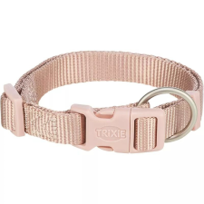 Trixie Nyakörv Premium XXS-XS: 15-25 cm/10 mm, Világos rózsaszín nyakörv, póráz, hám kutyáknak