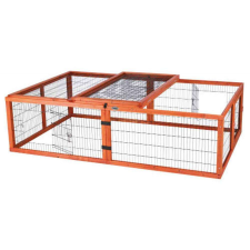 Trixie Outdoor Run whit Cover - Kültéri kisállatkifutó fedéllel nyulak részére (174x48x109cm) ketrec, szállítóbox rágcsálóknak