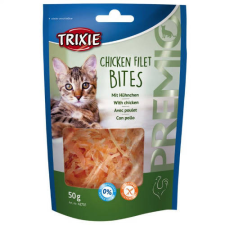 Trixie Premio Chicken Filet Bits - jutalomfalat (csirke) macskák részére (50g) jutalomfalat macskáknak