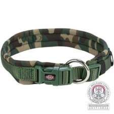 Trixie Premium Collar with Neoprene Padding - extra széles nyakörv (terepmintás) kutyák rézére (L) 49-55cm/25mm nyakörv, póráz, hám kutyáknak