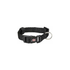Trixie Premium nyakörv - fekete (XS-S) 22-35cm/10mm nyakörv, póráz, hám kutyáknak