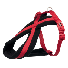 Trixie Premium Touring Hám L-XL 70-100 cm/25 mm Piros 20423 nyakörv, póráz, hám kutyáknak