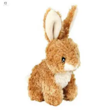  Trixie Rabbit Pluss Toy - plüss játék (nyuszi) kutyák részére (15cm) játék kutyáknak