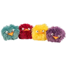 Trixie Rattle ball, plush, various - játék csörgő labda macskák részére (6cm) játék macskáknak